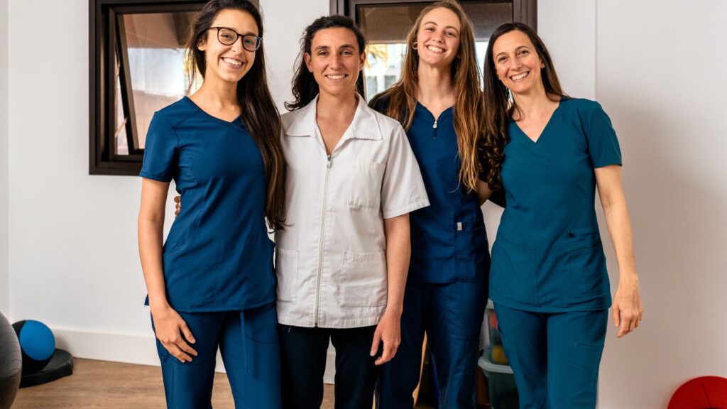 Teamkleidung für Physiotherapie
